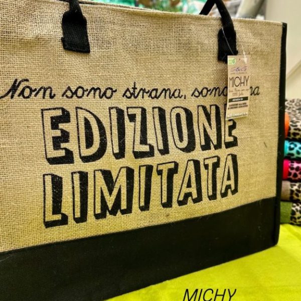 BORSA DA MARE CON ZIP MICHY