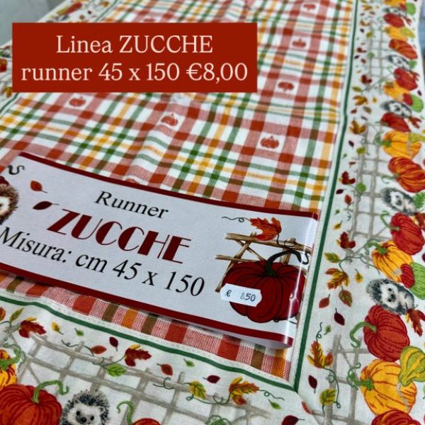 RUNNER LINEA ZUCCHE